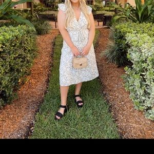 Black and white dress